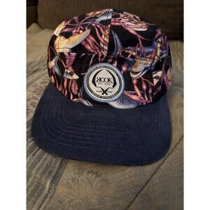 Rook Brand Mens Cap All Over Print Hat Strapback Corduroy Sharks Skulls